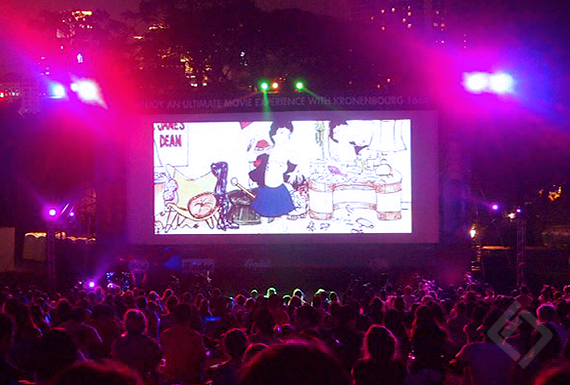 ENCORE movie and after party, Fort Canning Park