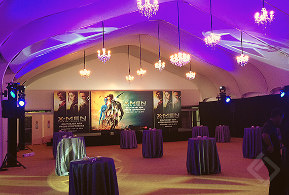X-Men Days of Future Past, VIP night at Ritz Calton Singapore