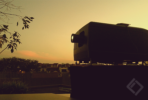 DCP Projector, Outdoor Screening
