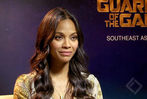 Zoe Saldana, Guardians of the Galaxy