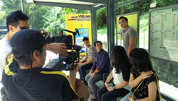 Clear Channel Audience Reaction, Bus Stop Campaign