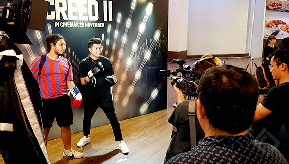 Warner Bros Singapore, Creed 2 Vox Pop