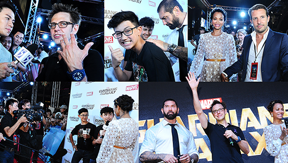 Guadians of the Galaxy Red Carpet Event