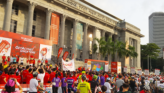 Sport Hub, Get Active SG Campiagn Video