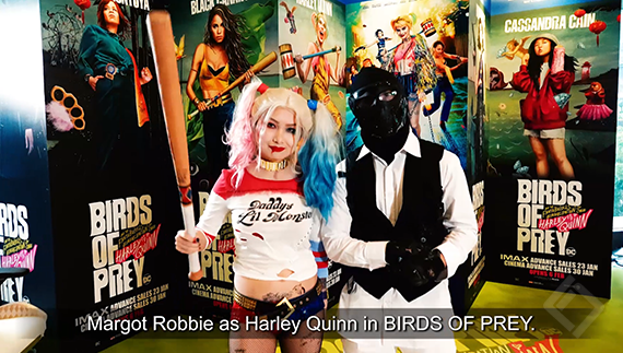 Warner Bros Singapore, Birds Of Prey Voxpop